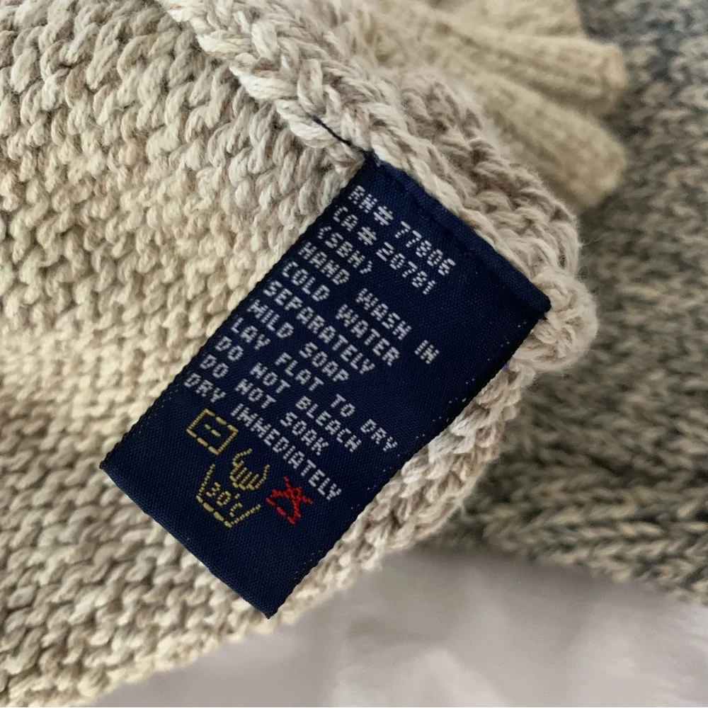 Vintage 90’s Tommy Hilfiger Fair Isle Turtleneck Sweater - Picture 8 of 12
